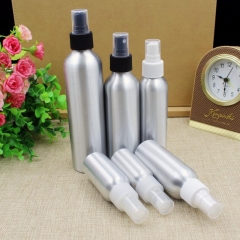 Aluminum Spray Bottles Wholesale / 30ml 50ml 100ml Aluminum Fine Mist Spray Bottles