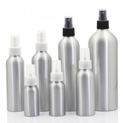 Aluminum Spray Bottles Wholesale / 30ml 50ml 100ml Aluminum Fine Mist Spray Bottles