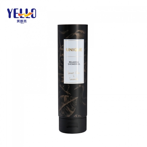 200g Big PE Plstic Tubes For Body Lotion / Customized Empty Cosmetic Hair Cream Tube in 200ml Packaging