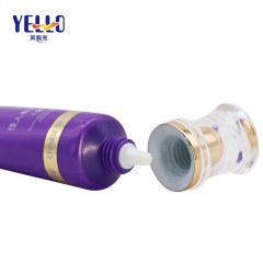 20ml 20g Cosmetic Cream Nozzle Tubes , Color Customs Sample Size PE Lotion Tube