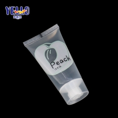 Transparent 30ml 50ml Plastic Squeeze Cosmetic Tubes For Hand Sanitzier