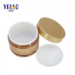 Cosmetic Packaging Cream Jar 100g 200g Cylinder Shape Custom Color