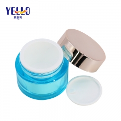Double Wall Acrylic Jar 50g 1.7 oz / Plastic Cosmetic Containers For Face Cream