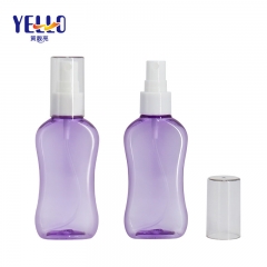 80ml 120ml New Clear PET Plastic Lotion Spray Bottles , Empty Small Sanitizer Bottles