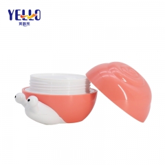 80g Cute Snail Cream Jars For Baby Care Creams , 2.85oz Customized New Quality Jar
