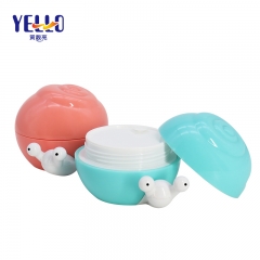 80g Cute Snail Cream Jars For Baby Care Creams , 2.85oz Customized New Quality Jar