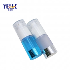15ml 30ml Refillable Clear Airless Cosmetic Spray Bottles / Empty Plastic Liquid Bottle