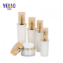 PMMA High Customs Made Cosmetic Bottles For Serum Toner / Empty Lotion Bottles Factory Supply
