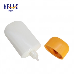 Round Plastic Flat Eyes Cream Nozzle Bottle 50ml 1.7oz / Customized Made Empty Skincare Bottles