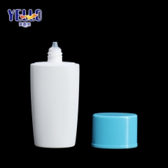 Squeezing Plastic Flat Bottles For Sunblocks Cream , Empty Customized Cosmetic Packaging Bottle