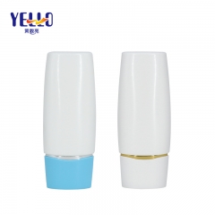 High Quality Oval Sunblocks Cream Plastic Container 50g With Nozzle Cap