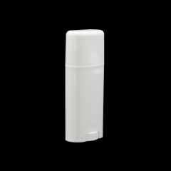 Pure White Plastic Sun Block Stick Container Roll On Bottle 50ml