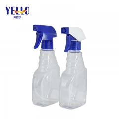 400ml Clear Trigger Sprayer Disinfectant Bottles / Empty Alcohol Spray Can