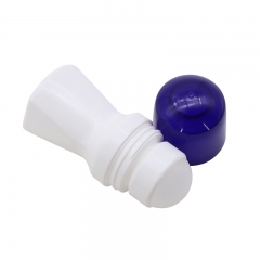 Plastic PP 30ml 50ml Empty Roll On Deodorant Containers / Cosmetic Roller Ball Bottles