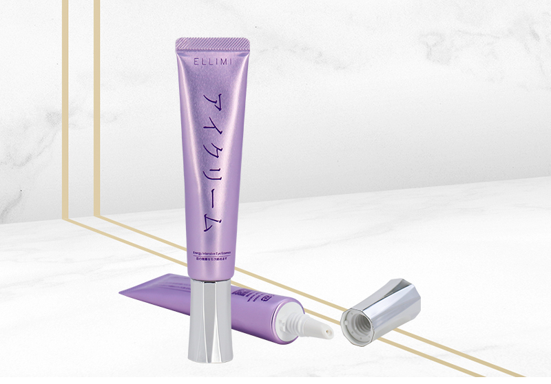 Purple 30g Cosmetic Tube With Nozzle Cap