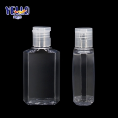 2oz 60ml Empty Clear Plastic PET Sanitizer Bottles