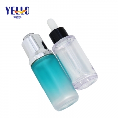 40ml Customs Color Frosted Lotion Press Dropper Bottles