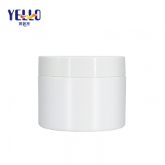 Pure White Empty PP Plastic Cosmetics Face Mask Jars 250g