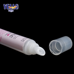 10ml Pink PE Cosmetic Squeeze Tubes Packaging For Lip Gloss