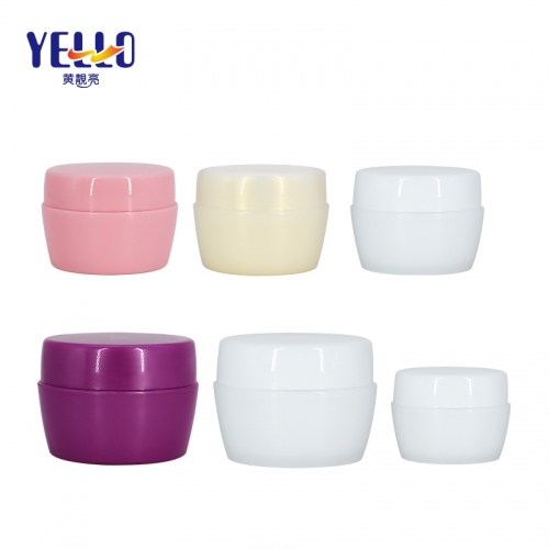 Wholesale 50g 80g Plastic Cosmetic Container PP Jars With Lid
