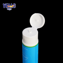4oz 120g Blue Cosmetic Squeeze Tube Container Packaging For Face Wash