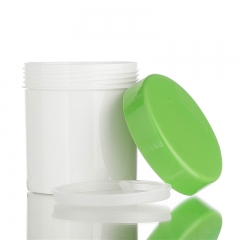 PP White Storage Jar Plastic Cream Containers 260g