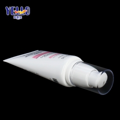 50ml Airless Pump Plastic Cosmetic Tube Packaging with White Closure