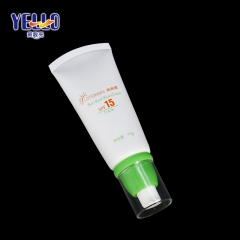 70g Airless Tube For Sun Cream With Plastic Pump Dispenser