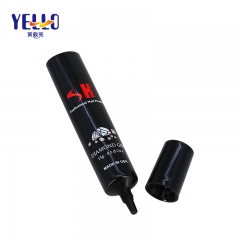 Black Eye Cream Nozzle Squeeze Tube 15g For Cosmetic Packaging