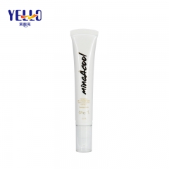 Unique 20ml 30ml White Cosmetic Tube Packaging With Airless Pump