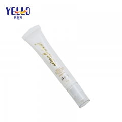 Unique 20ml 30ml White Cosmetic Tube Packaging With Airless Pump