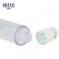 30ml 80ml 100ml Plastic Clear Airless Pump Bottles For Skincare Cream