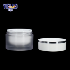 PS Material Plastic Cosmetic Cream Pots , Empty Face Moirsturizer Jar