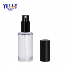 Premium 30ml PETG Eco Cylinder Cosmetic Serum Bottle With Pump