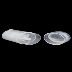 Transparent 30g Twist Up Deodorant Tubes Container For Cosmetic Packaging