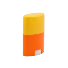 15g Empty PP Plastic Sun Deodorant Stick Container Wholesale With Customize Color