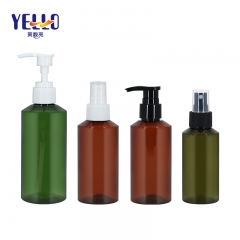 Colors Recyclable PET Plastic Pump Bottle for Shampoo Container 100ml 150ml 200ml