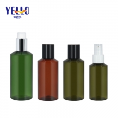 Colors Recyclable PET Plastic Pump Bottle for Shampoo Container 100ml 150ml 200ml