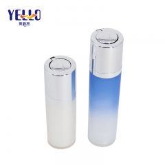 Luxurious Press Button Airless Pump Acrylic Bottles For Lotion Or Cream