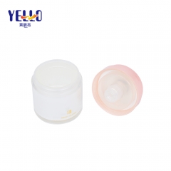 15g 30g 50g Acrylic Plastic Airless Pump Cream Jar Moisturizer Container