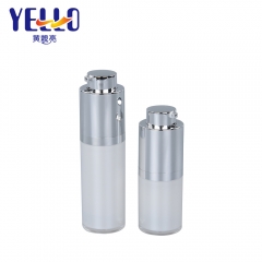 Luxury Acrylic Plastic Airless Pump Lotion Dispenser Serum Bottle 15ml 30ml
