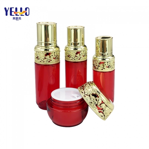 PET Luxury Packaging Cosmetic Lotion Bottles 60ml 80ml , Customize Empty Containers