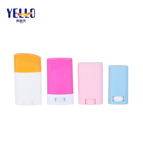 Plastic Refillable Small Deodorant Stick Containers 15g 20g 25g