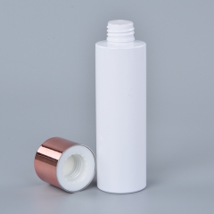 Cylinder Plastic Empty Cosmetic Bottles For Skin Toner And Lotion