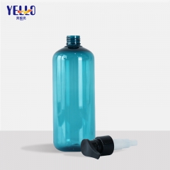 Round 250ml 8 oz Plastic Packaging Bottles For Shampoo And Conditioner