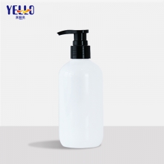 Round 250ml 8 oz Plastic Shampoo And Conditioner Container Bottle Packaging