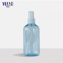 Round 250ml 8 oz Plastic Packaging Bottles For Shampoo And Conditioner
