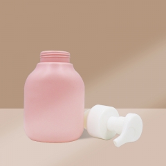 300ml 10 oz Pink Foam Dispenser Bottles , OEM Custom Foam Maker Bottle
