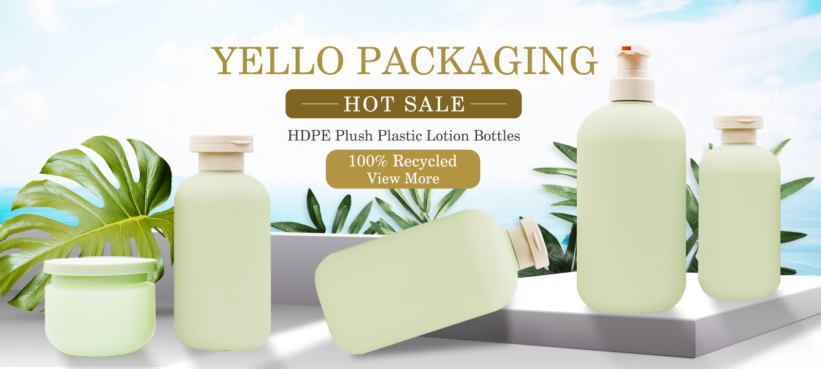 HDPE Plush Plastic Shampoo bottle