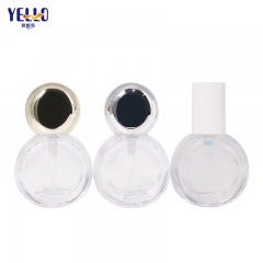 Luxury Unique Shape Glass Lotion Dispenser Bottle 40ml For Cosmetic